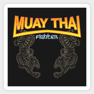 Muay Thai Fighter Sticker